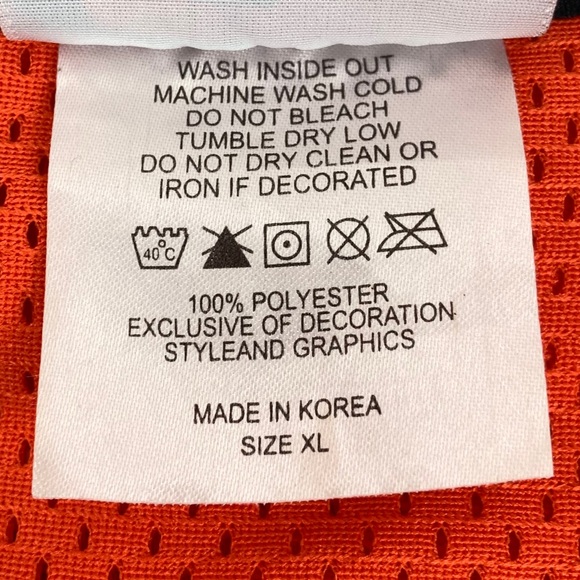 Vintage Chase Authentics NASCAR Tony Stewart 20 Orange Jersey Men’s Size XL - Picture 10 of 10